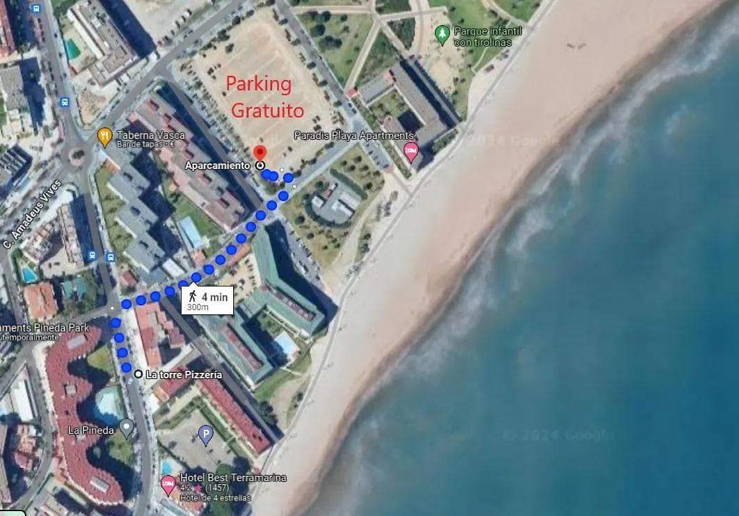 Pineda Apartamento De Playa 라피네다 0*,